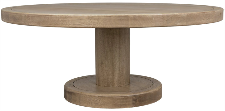 American Home Furniture | Noir - Milena Coffee Table, Washed Walnut