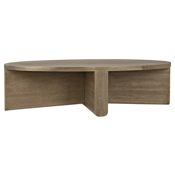 American Home Furniture | Noir - Bast Coffee Table, Washed Walnut