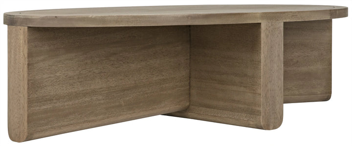 American Home Furniture | Noir - Bast Coffee Table, Washed Walnut