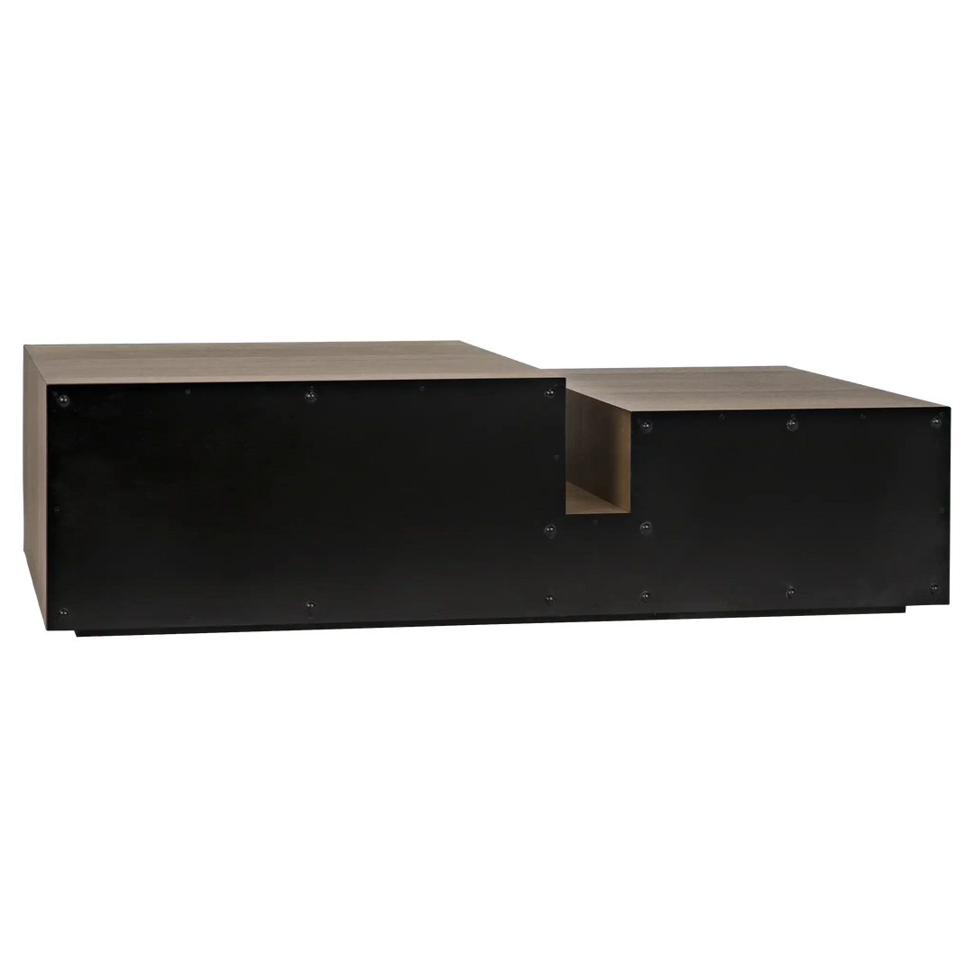 American Home Furniture | Noir - Nido Coffee Table, Black Steel