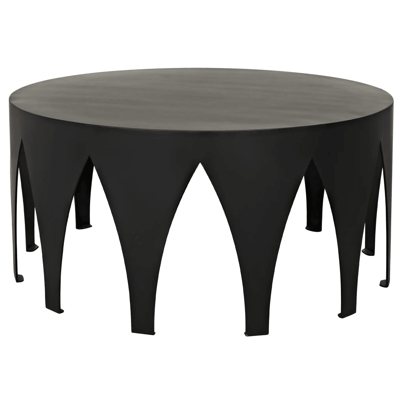 Noir Morocco Coffee Table, Black Steel COFFEE TABLES