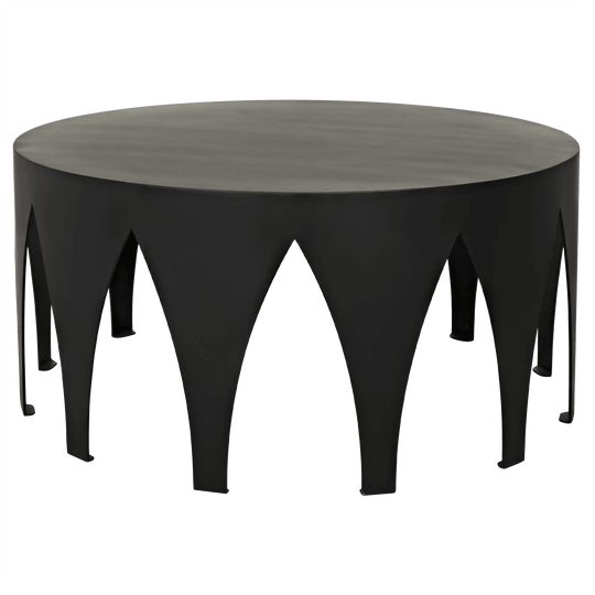 Noir Morocco Coffee Table, Black Steel COFFEE TABLES