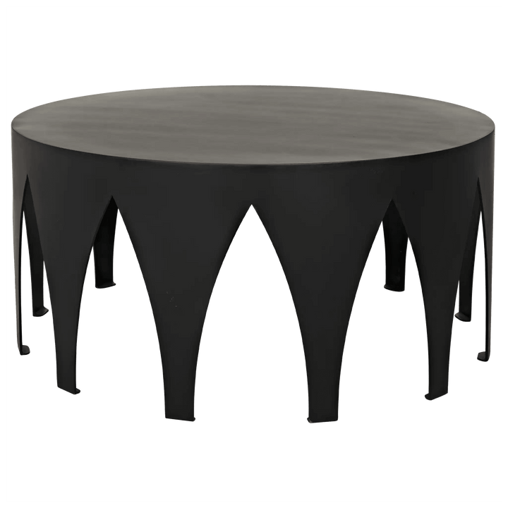 Noir Morocco Coffee Table, Black Steel COFFEE TABLES