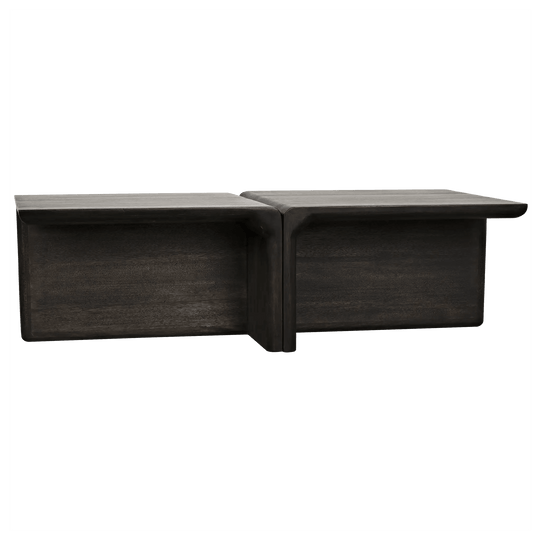 Noir Hagen Coffee Table, Ebony Walnut COFFEE TABLES