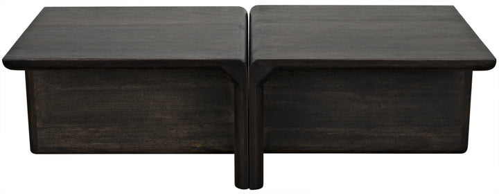 American Home Furniture | Noir - Hagen Coffee Table, Ebony Walnut