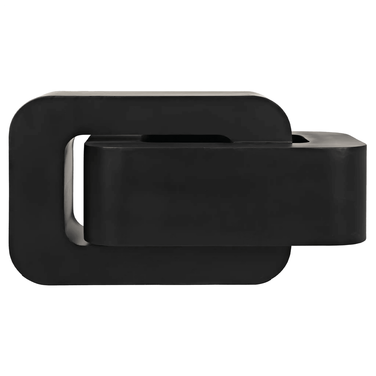 Noir Nodum Accent Table, Black Steel ACCENT TABLES