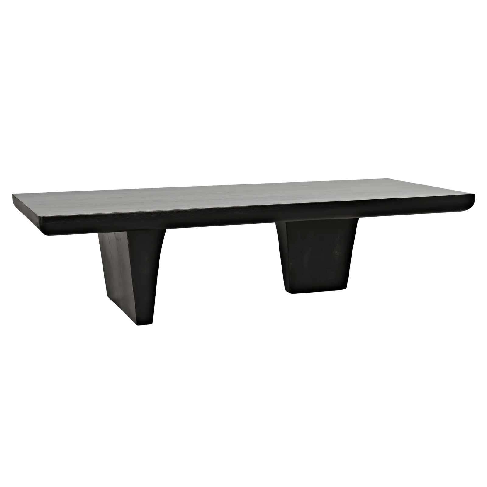 Noir Ward Coffee Table, Hand Rubbed Black COFFEE TABLES