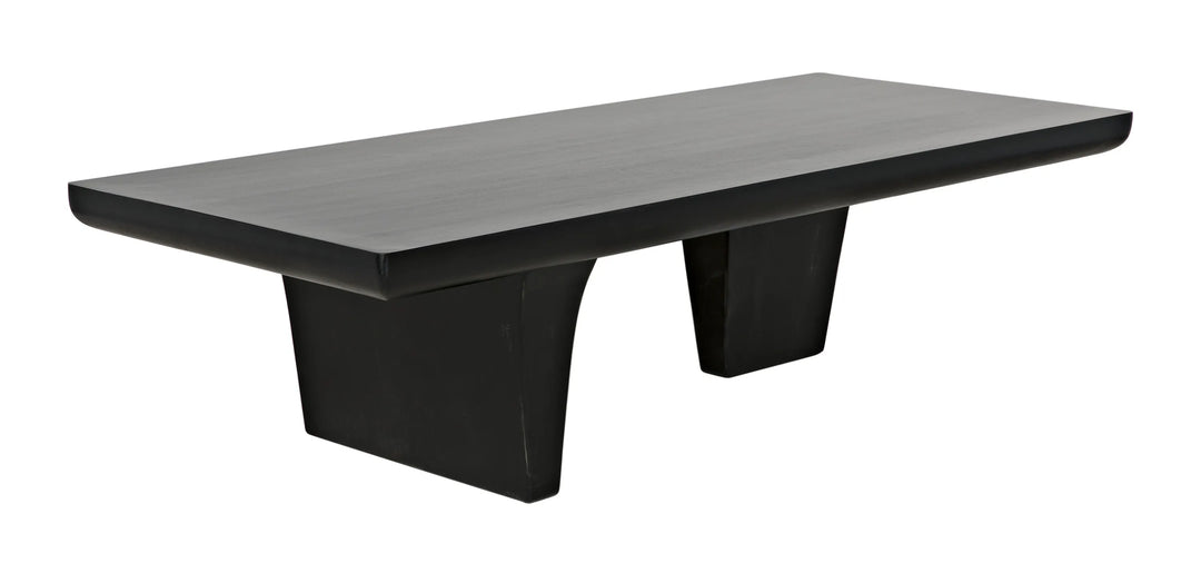 American Home Furniture | Noir - Ward Coffee Table, Hand Rubbed Black