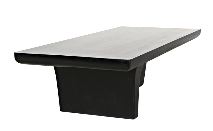 American Home Furniture | Noir - Ward Coffee Table, Hand Rubbed Black