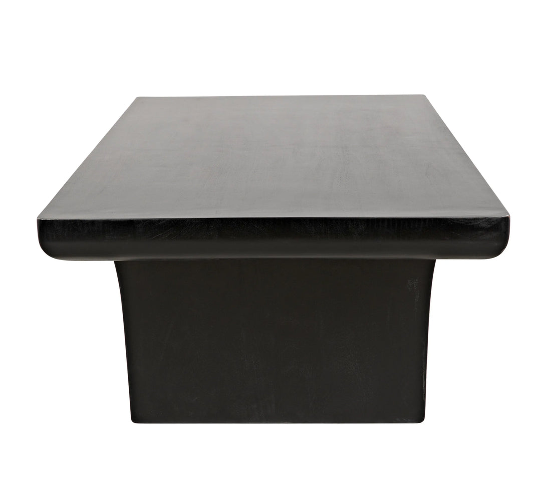 American Home Furniture | Noir - Ward Coffee Table, Hand Rubbed Black