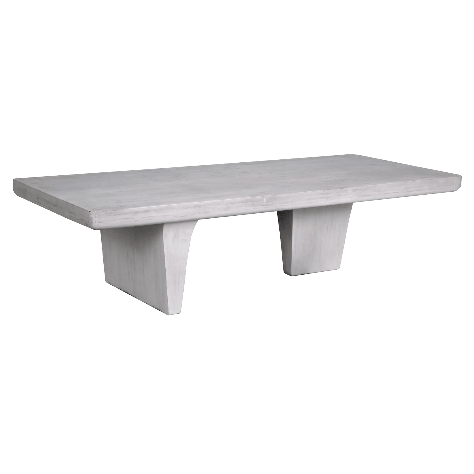 Noir Ward Coffee Table, White Wash COFFEE TABLES