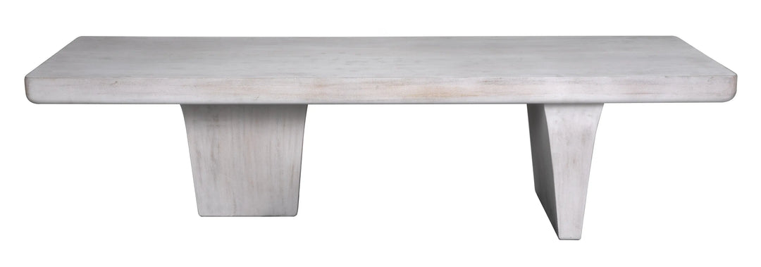 American Home Furniture | Noir - Ward Coffee Table, White Wash