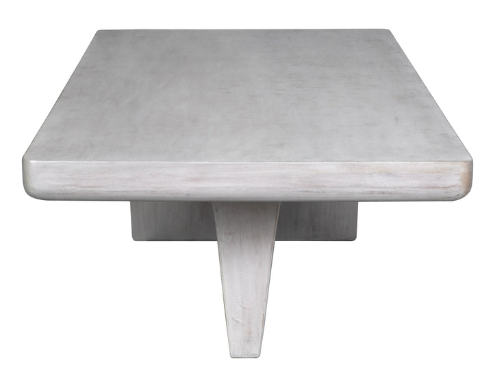 American Home Furniture | Noir - Ward Coffee Table, White Wash