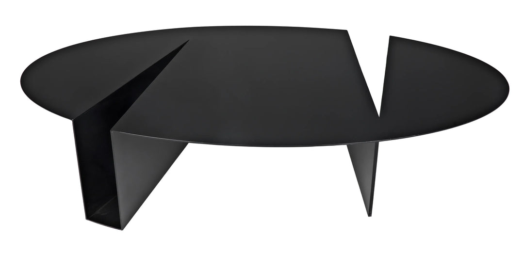 American Home Furniture | Noir - Minerva Coffee Table, Black Steel