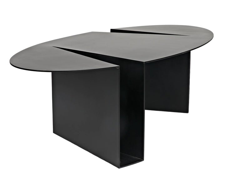 American Home Furniture | Noir - Minerva Coffee Table, Black Steel