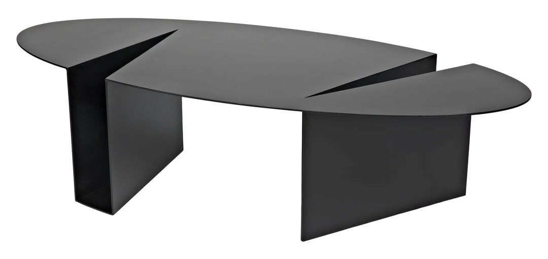 American Home Furniture | Noir - Minerva Coffee Table, Black Steel