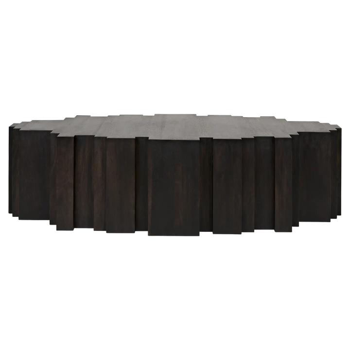 American Home Furniture | Noir - Royce Coffee Table, Ebony Walnut