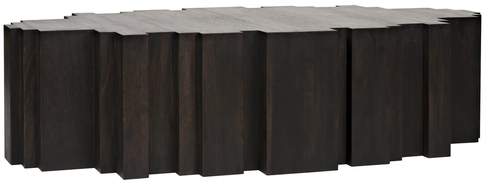 American Home Furniture | Noir - Royce Coffee Table, Ebony Walnut