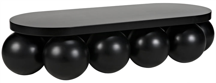 American Home Furniture | Noir - Lambreta Coffee Table, Black Steel