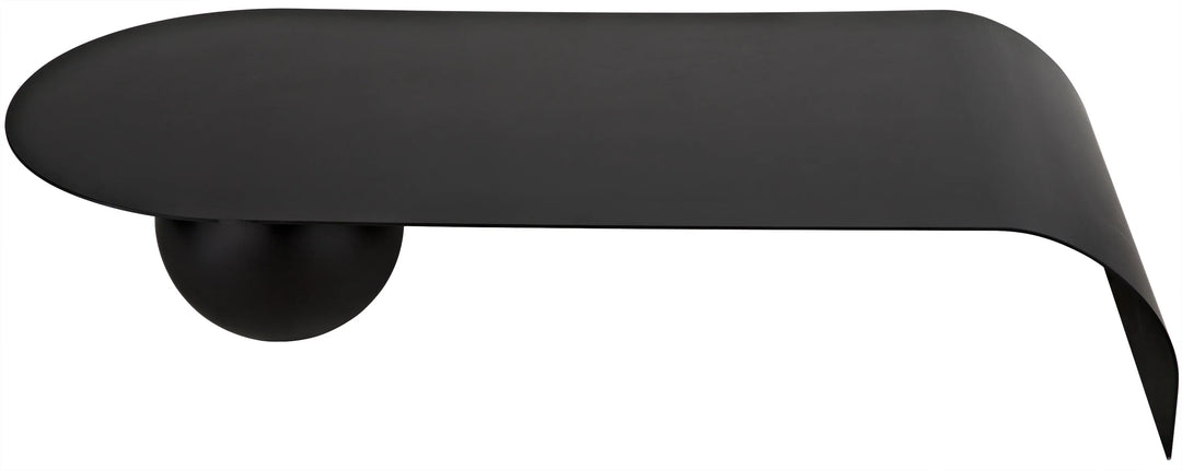 American Home Furniture | Noir - Rosario Coffee Table, Black Steel