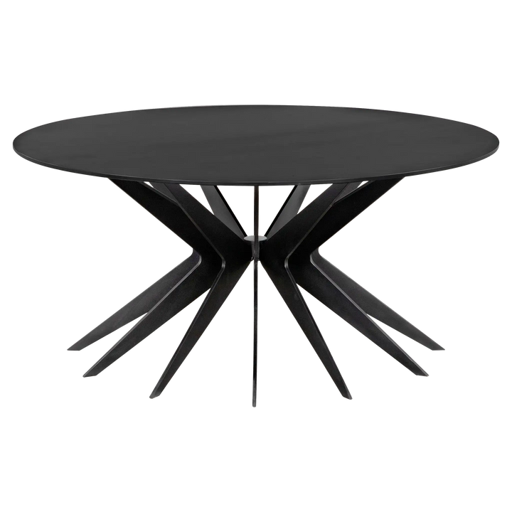 American Home Furniture | Noir - Spider Coffee Table, Black Metal