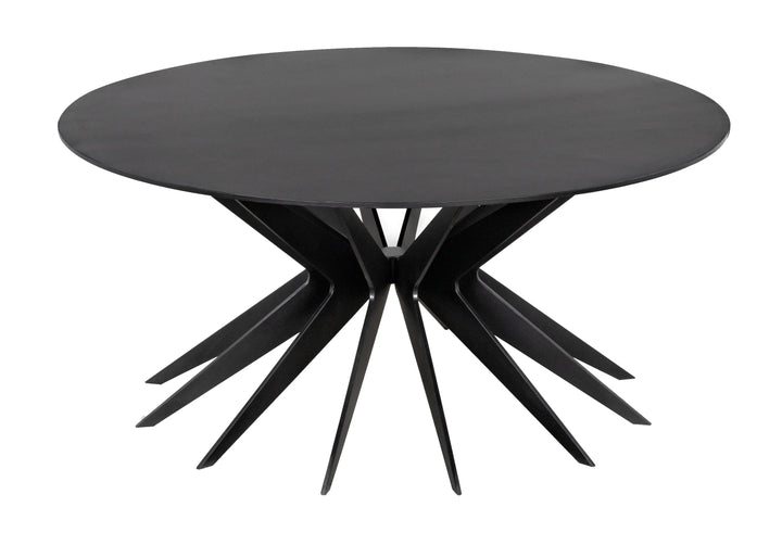 American Home Furniture | Noir - Spider Coffee Table, Black Metal