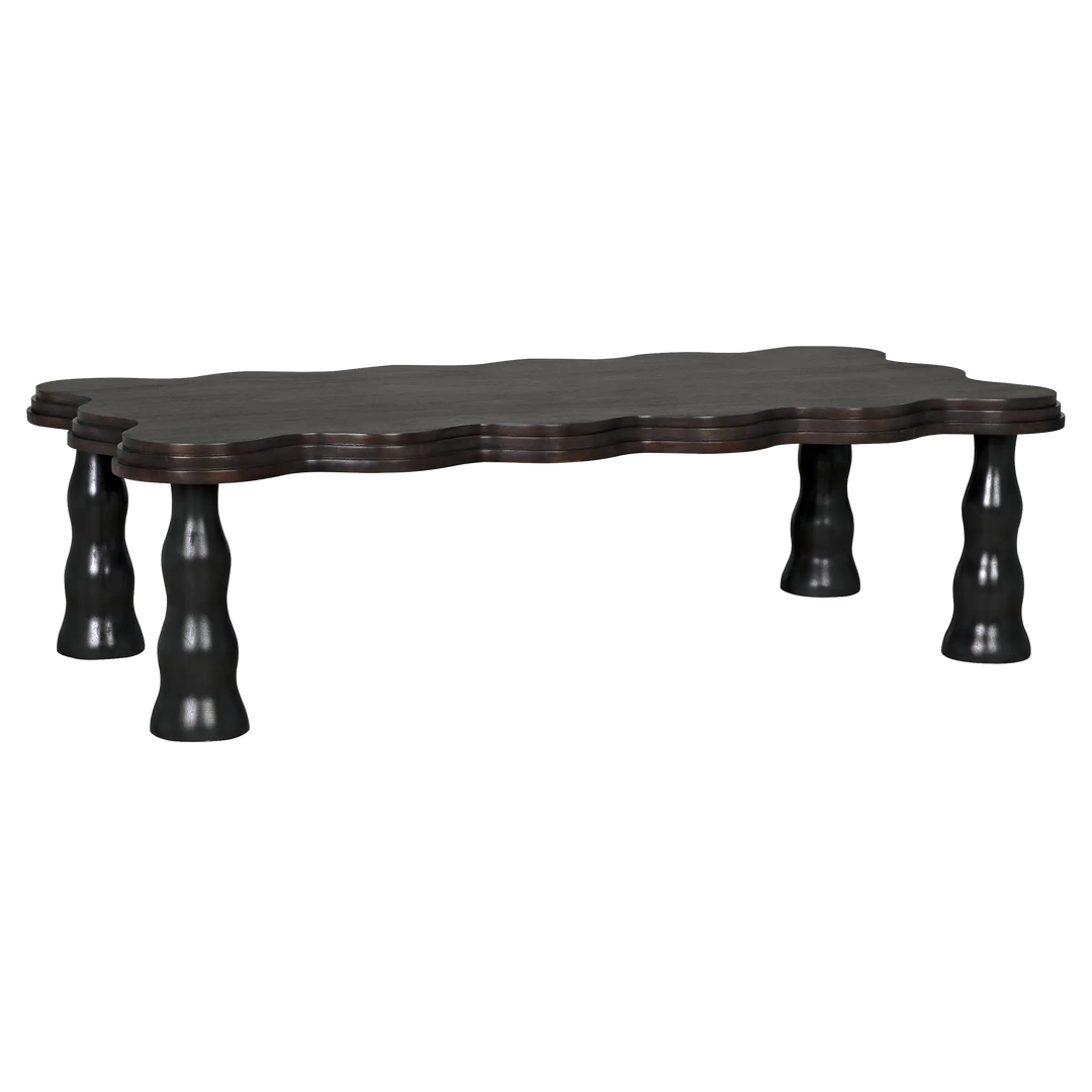 American Home Furniture | Noir - Lilly Coffee Table, Pale