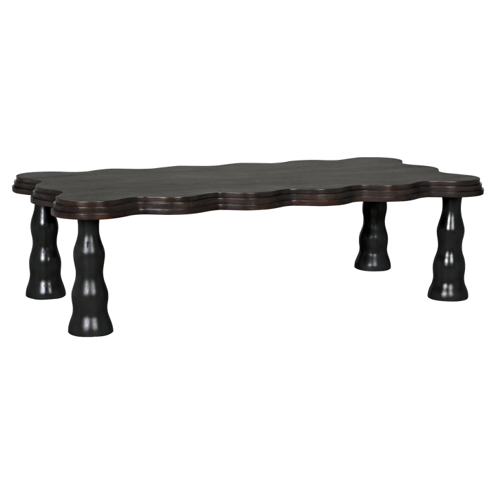 American Home Furniture | Noir - Lilly Coffee Table, Pale