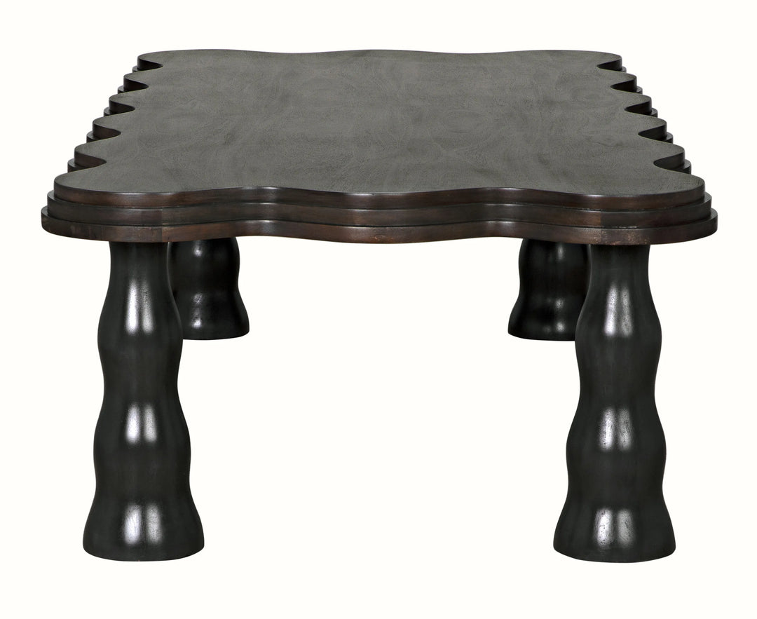 American Home Furniture | Noir - Lilly Coffee Table, Pale