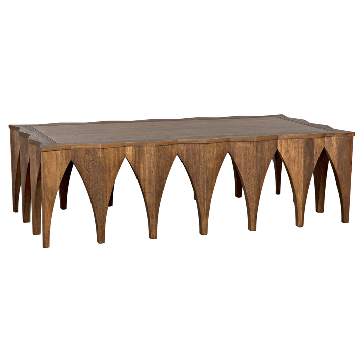 American Home Furniture | Noir - Zelenko Coffee Table, Dark Walnut