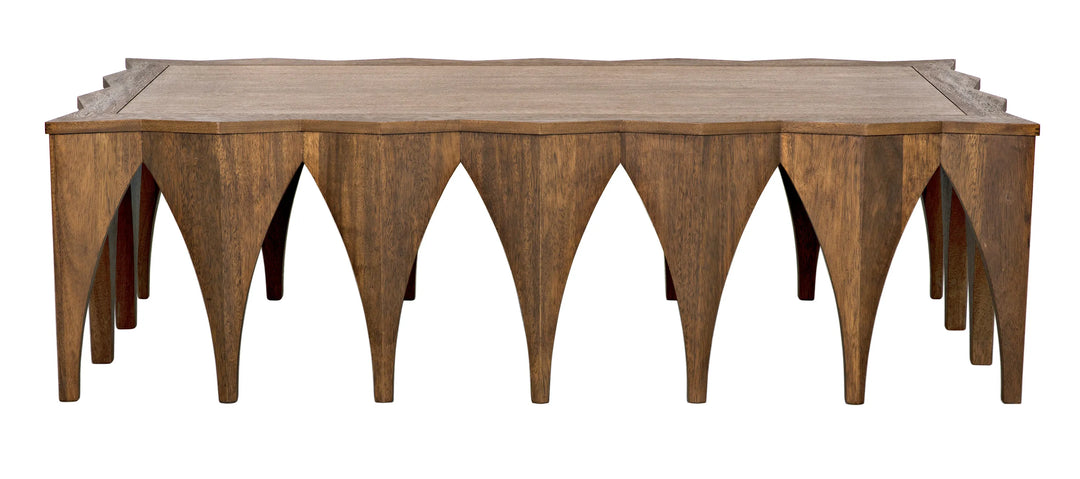 American Home Furniture | Noir - Zelenko Coffee Table, Dark Walnut