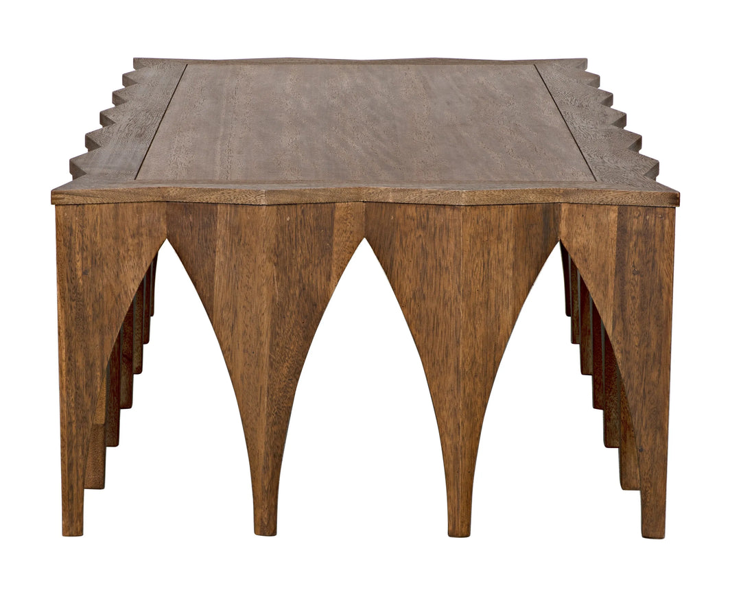 American Home Furniture | Noir - Zelenko Coffee Table, Dark Walnut