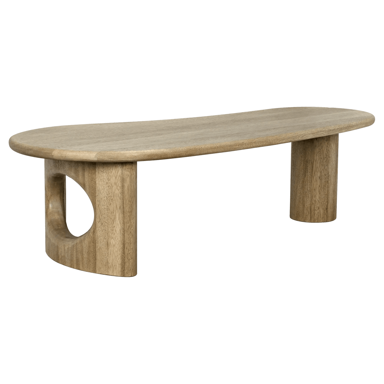 Noir Harvey Coffee Table, Washed Walnut COFFEE TABLES