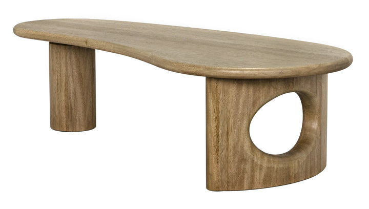 American Home Furniture | Noir - Harvey Coffee Table, Washed Walnut