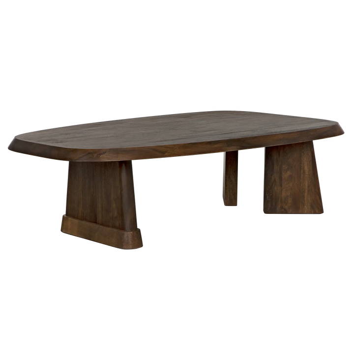 American Home Furniture | Noir - Confucius Coffee Table, Dark Walnut