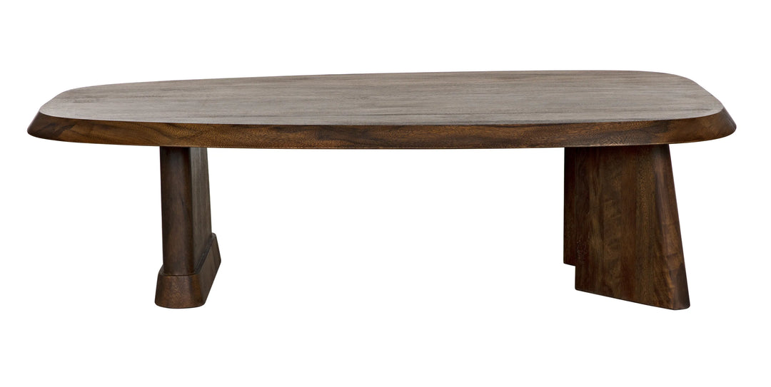 American Home Furniture | Noir - Confucius Coffee Table, Dark Walnut