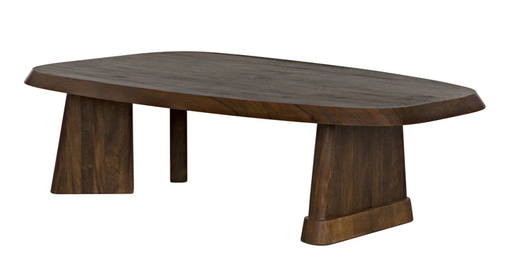 American Home Furniture | Noir - Confucius Coffee Table, Dark Walnut