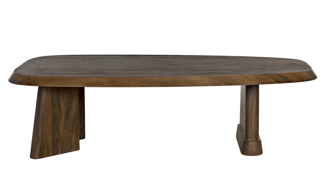 American Home Furniture | Noir - Confucius Coffee Table, Dark Walnut