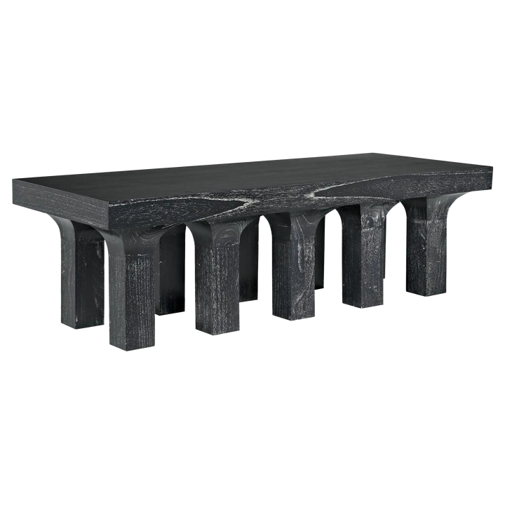 American Home Furniture | Noir - Santos Coffee Table, Cinder Black