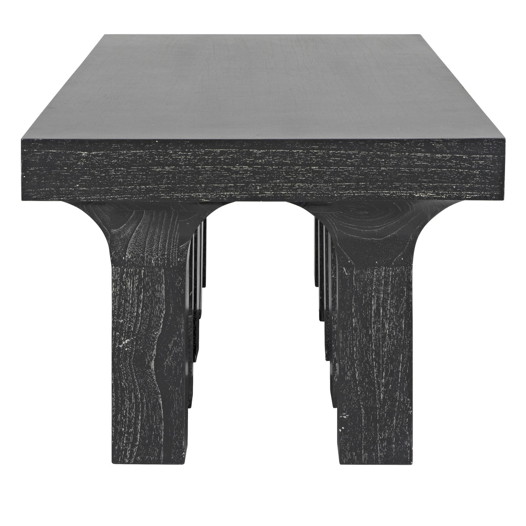 American Home Furniture | Noir - Santos Coffee Table, Cinder Black