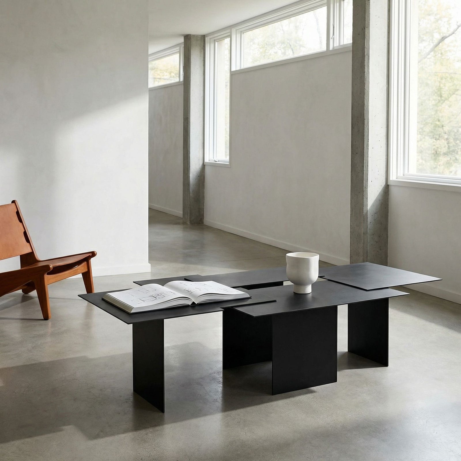 Noir - Delphi Coffee Table - GTAB1150MTB