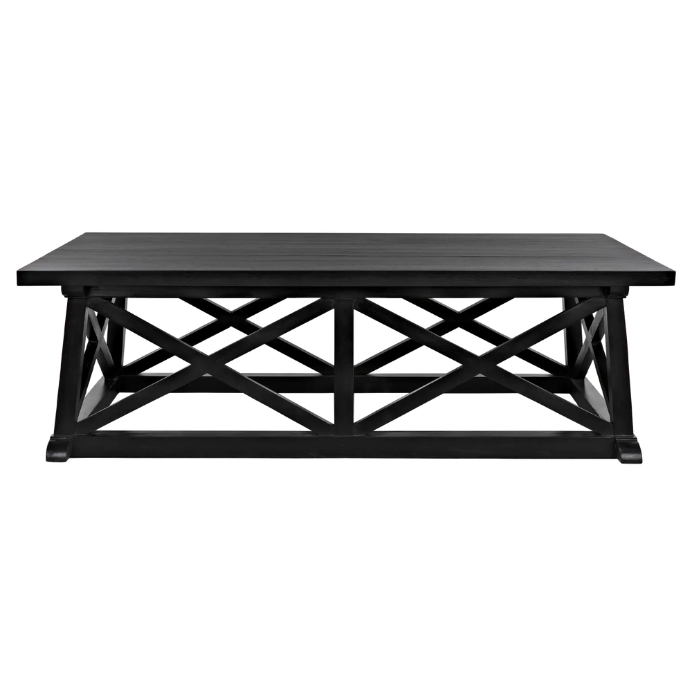 American Home Furniture | Noir - Sutton Coffee Table,Hand Rubbed Black