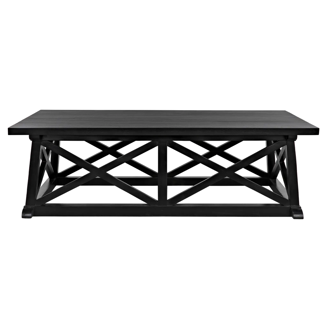 American Home Furniture | Noir - Sutton Coffee Table,Hand Rubbed Black