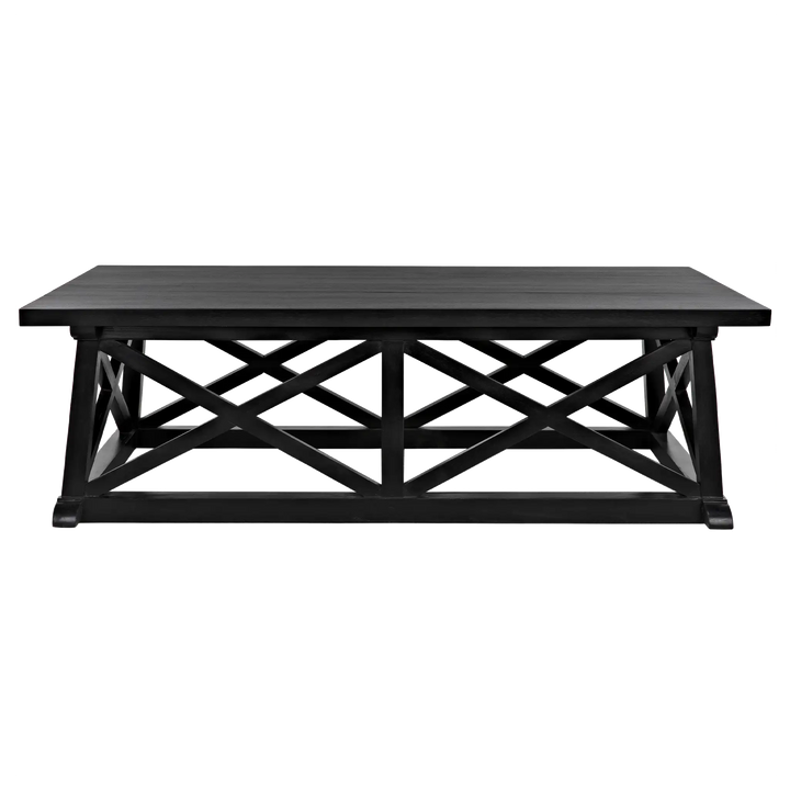 American Home Furniture | Noir - Sutton Coffee Table,Hand Rubbed Black