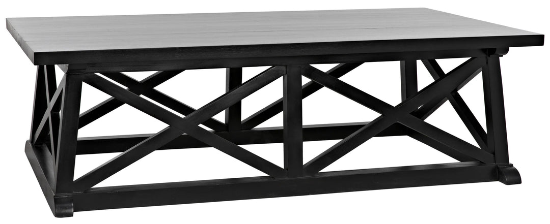 American Home Furniture | Noir - Sutton Coffee Table,Hand Rubbed Black