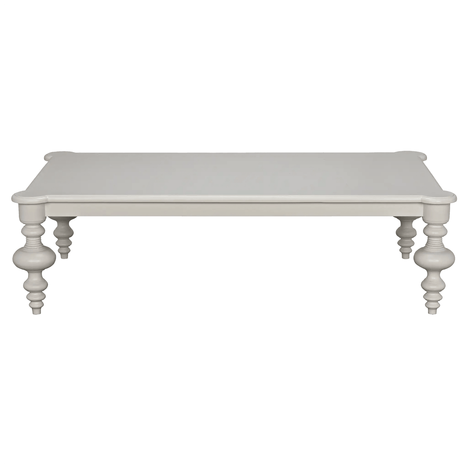 Noir Graff Coffee Table, Solid White COFFEE TABLES