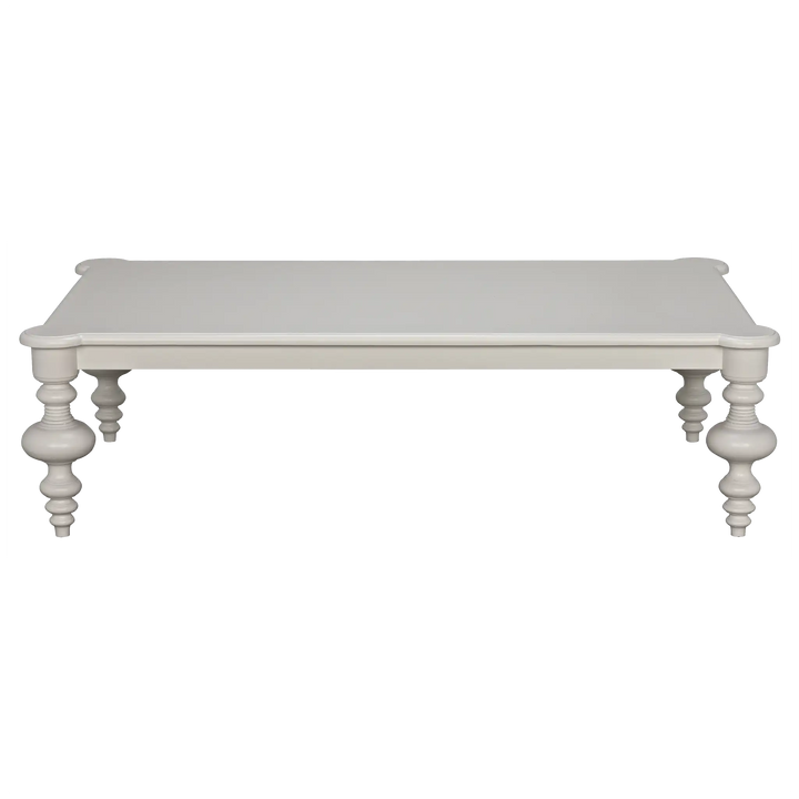 American Home Furniture | Noir - Graff Coffee Table, Solid White