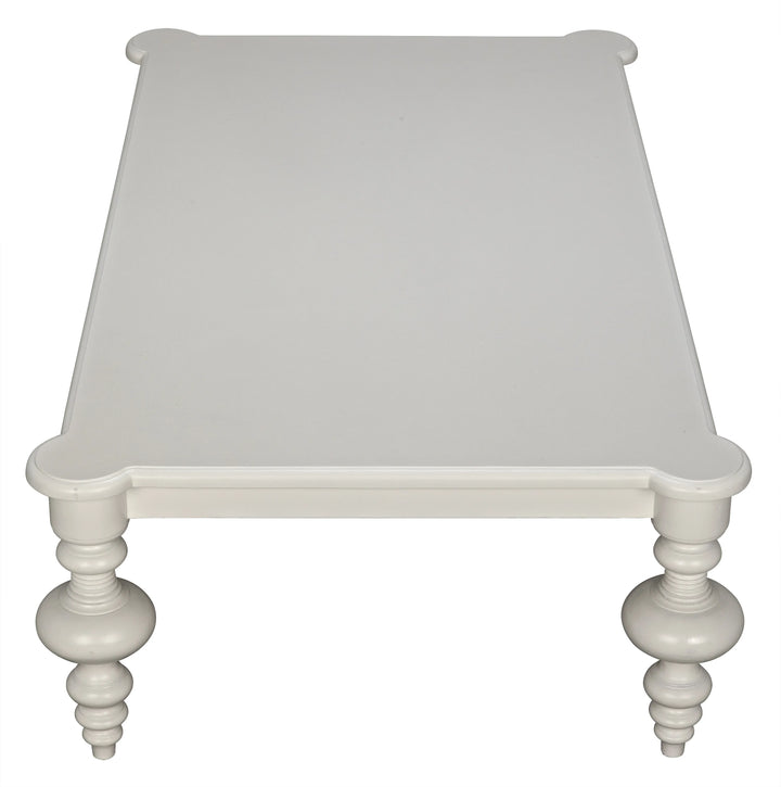 American Home Furniture | Noir - Graff Coffee Table, Solid White