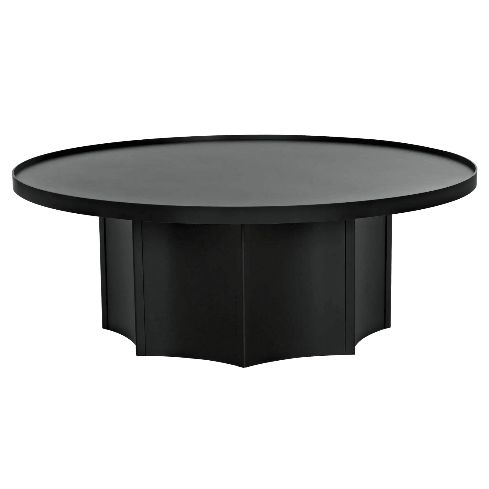 Noir Rome Coffee Table, Black Steel COFFEE TABLES