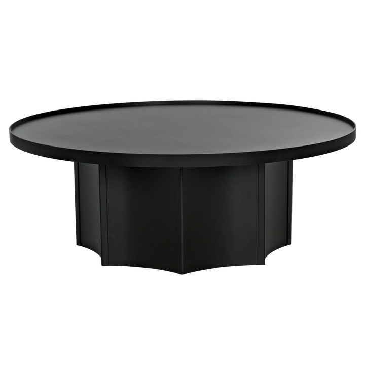 American Home Furniture | Noir - Rome Coffee Table, Black Steel